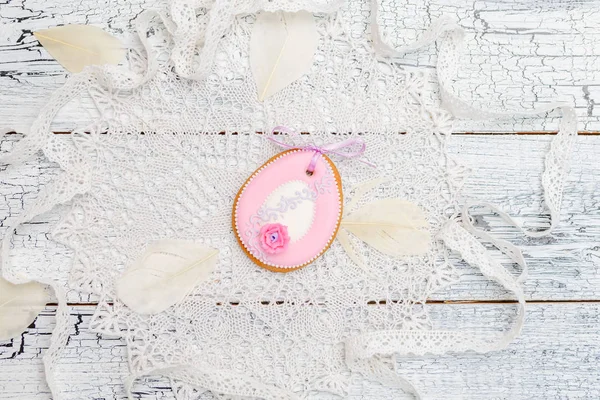 Hermosas galletas de Pascua acristaladas —  Fotos de Stock