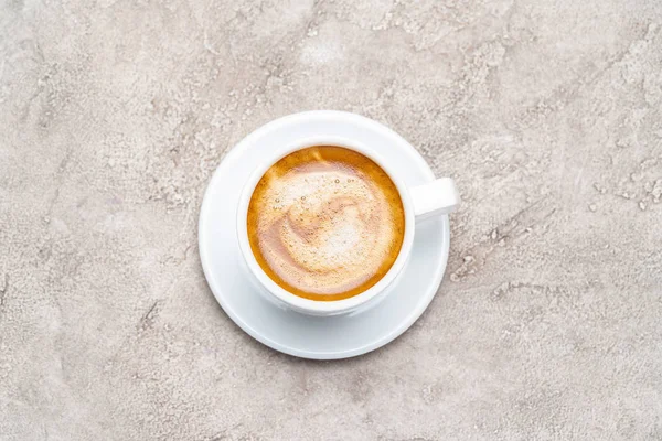 콘테 트 배경에 에스프레소 커피 한 잔 — 스톡 사진