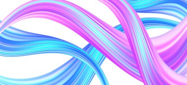 Etkili çok renkli dalgalar ile dalgalı arka plan