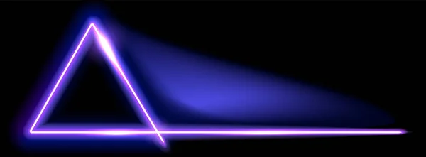 Fantastický Pozadí Abstraktní Neon Molekula Rámu Prostor Portálu Jiné Dimenze — Stockový vektor