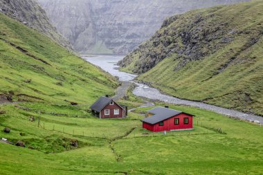 evlerde saksun faroe Adaları