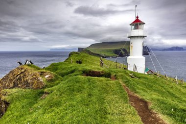 mykines faroe Adaları deniz feneri