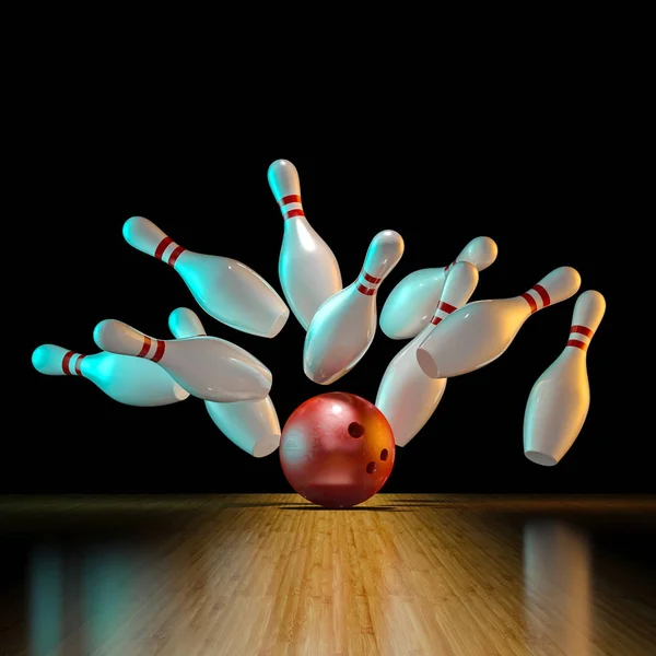 Image Rendu Action Bowling — Photo