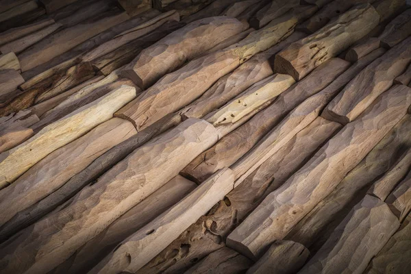 Dettaglio Del Pannello Intagliato Legno — Foto Stock