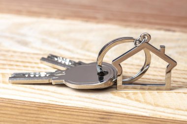 anahtarları ve ahşap anahtarlık