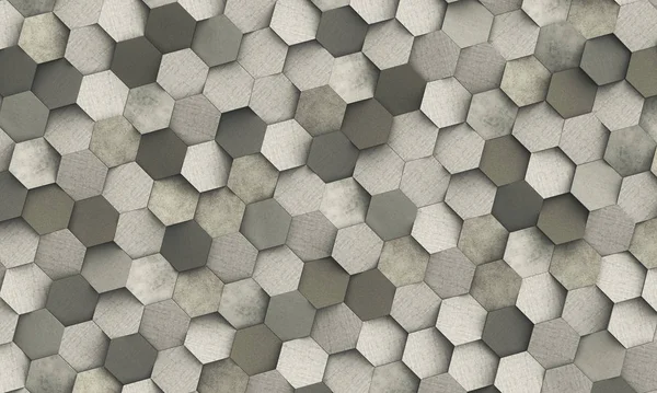 Abstrakt geometrisk bakgrund av sexkantiga — Stockfoto
