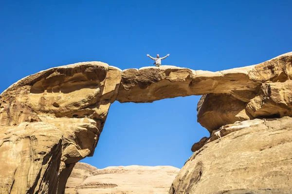 Wadi Rom 'da olmak Um Frouth — Stok fotoğraf