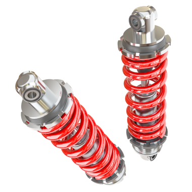 3d şok emiciler şeffaf arkaplan