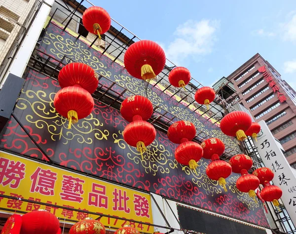 Kaohsiung Taiwan January 2019 Store Sells Decorations Chinese New Year — Stock Photo, Image