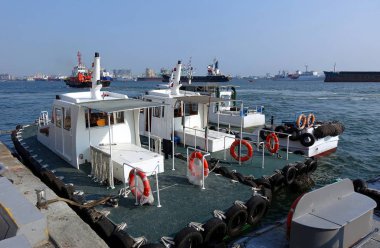 Kaohsiung Limanı'nda Pilot Tekneler