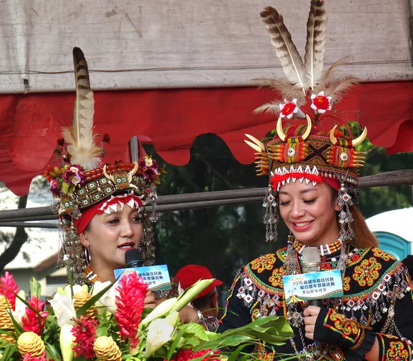 대만 루카이 족의 수확 축제 — 스톡 사진
