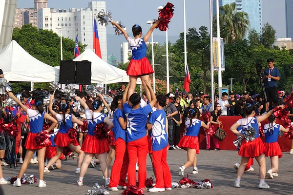 台湾国庆庆祝活动 — 图库照片