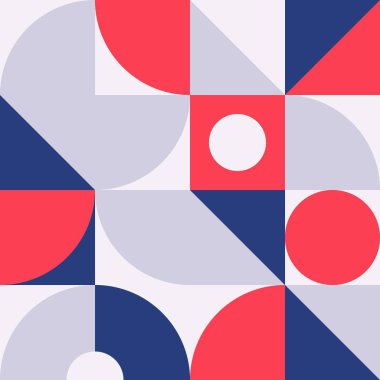 Soyut modern geometrik arka plan. Dikişsiz desen - Vektör