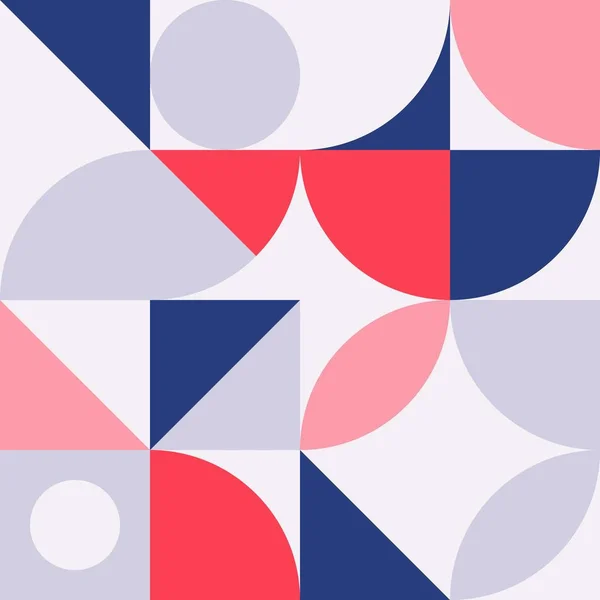 Fond Géométrique Moderne Abstrait Modèle Sans Couture Vecteur — Image vectorielle