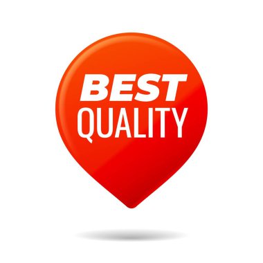 beyaz zemin üzerine kırmızı pin.