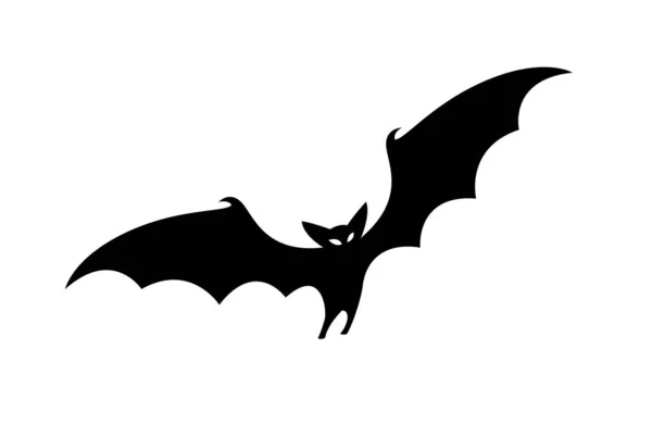 Silhouettes chauve-souris - Illustration vectorielle Halloween — Image vectorielle