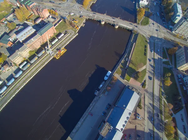 View Trade Canal Liepaja Latvia — Stock Photo, Image