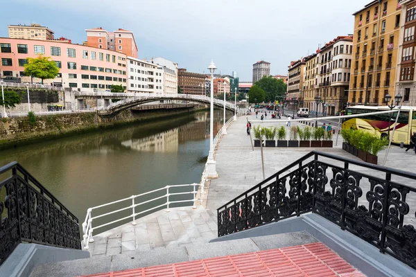 Vista Panoramica Del Centro Bilbao Spagna — Foto Stock