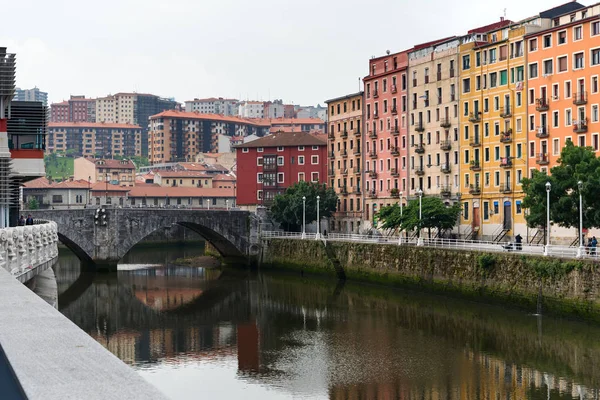 Vistas Panorámicas Del Centro Bilbao España — Foto de Stock