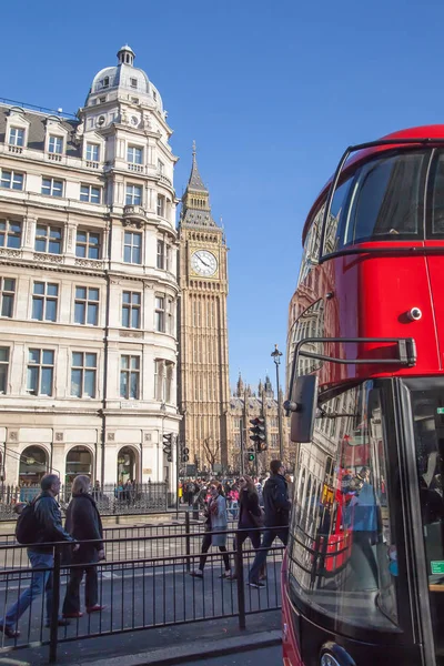 Londra Ngiltere Mart 2014 Insanlar Acele Etmek Içinde Şehir Merkezinde — Stok fotoğraf