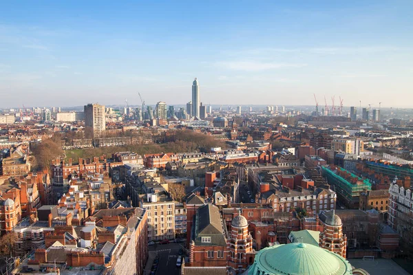 伦敦鸟瞰图 西敏寺大教堂区 — 图库照片