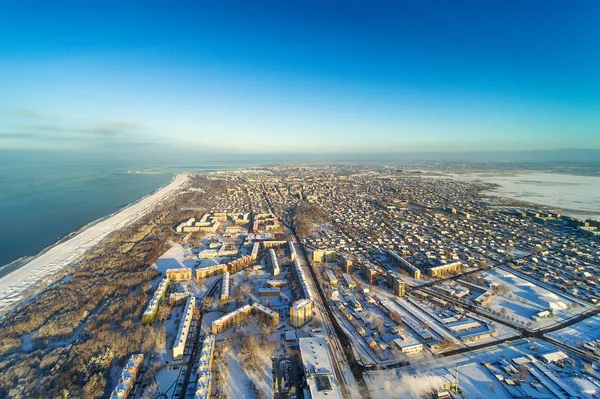 Winter Morning Liepaja City Latvia — Stock Photo, Image