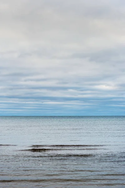 Piękny Widok Morze Bałtyckie Szare — Zdjęcie stockowe