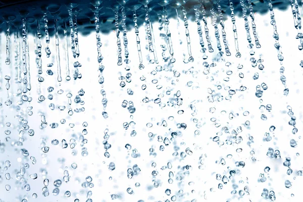 Sprcha Kapky Padající Vody — Stock fotografie