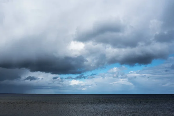 Wolken Boven Golf Van Riga Baltische Zee — Stockfoto