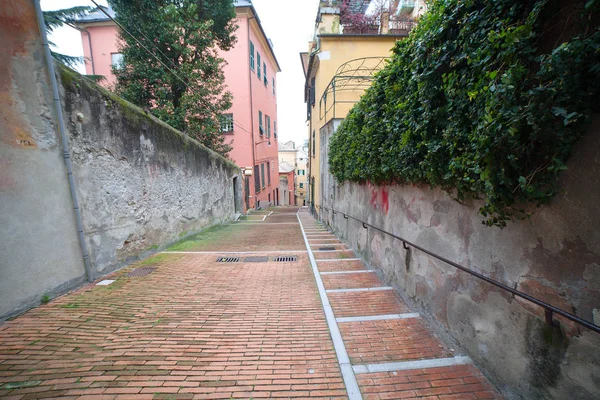 Ścieżki Mieście Genua Włochy — Zdjęcie stockowe