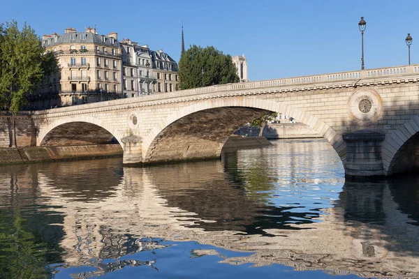 Мост Луи Филиппа Через Реку Сена Париже Франция — стоковое фото