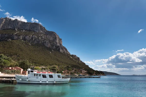 Tavolara Klippe Sardinischer Landschaft Italien — Stockfoto