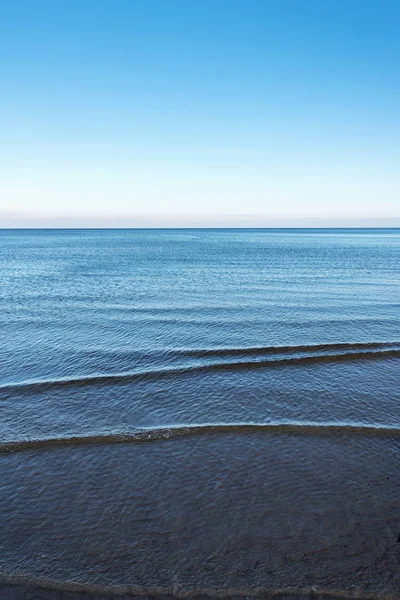 Ακόμα Νερού Κόλπο Της Ρίγας Στη Βαλτική Θάλασσα — Φωτογραφία Αρχείου