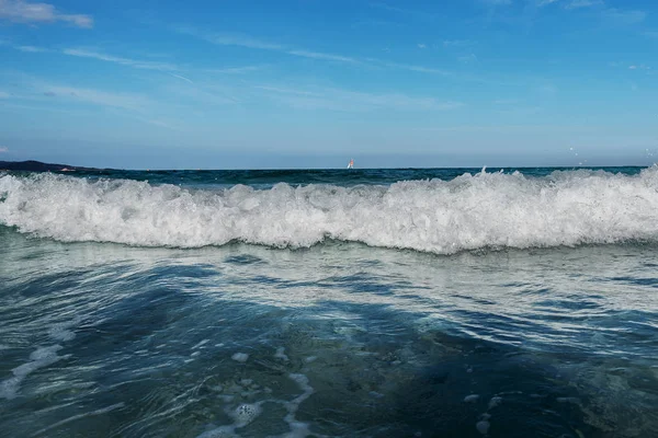 Blauwe Water Van Middellandse Zee — Stockfoto