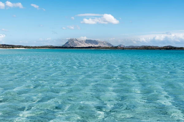 Tavolara Klif Sardijnse Landschap Italië — Stockfoto