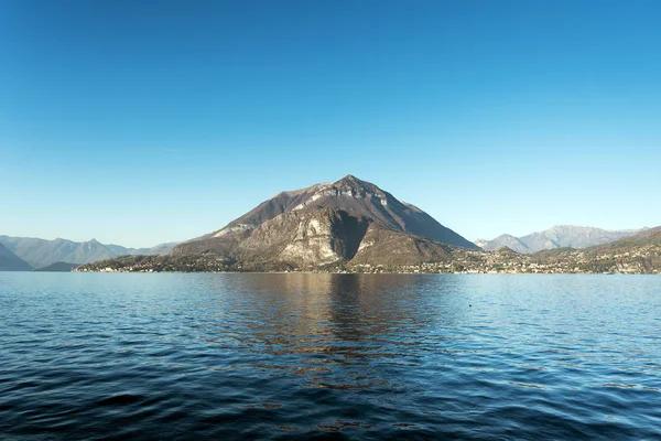 Morgon Comosjön Lombardiet Italien — Stockfoto