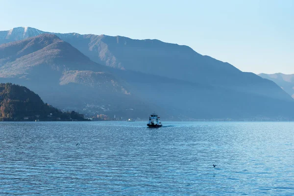 Morning Como Lake Lombardy Italy — Stock Photo, Image