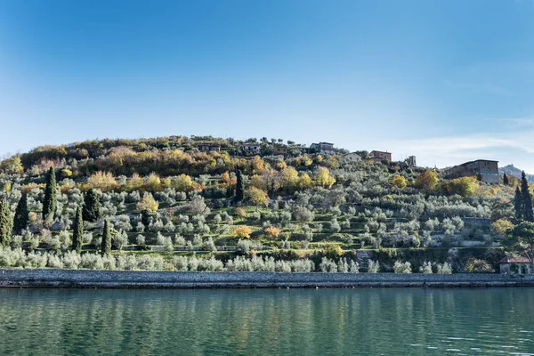 Iseo Kora Reggeli Idő Lombardia Olaszország — Stock Fotó