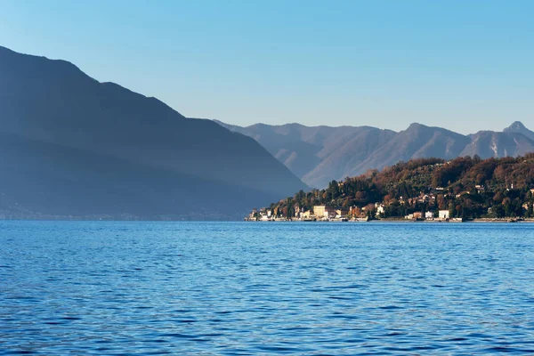 Ранок Озері Комо Ломбардія Італія — стокове фото