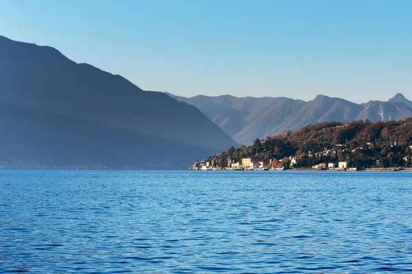 Ráno Jezeře Como Lombardie Itálie — Stock fotografie