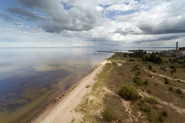 Рижский Залив Балтийское Море Рядом Энгуре Латвия — стоковое фото