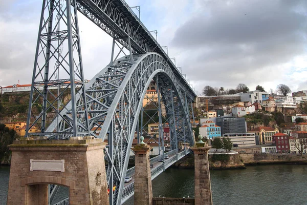 Dom Lus Bridge Porto Portugal — Stock Photo, Image