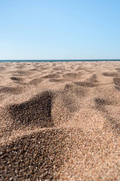 Baltık Denizi Plajında Kaba Kum — Stok fotoğraf