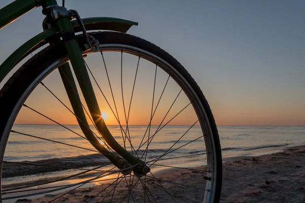 Scenic View Sunset Baltic Sea Latvia Coast — Stock Photo, Image