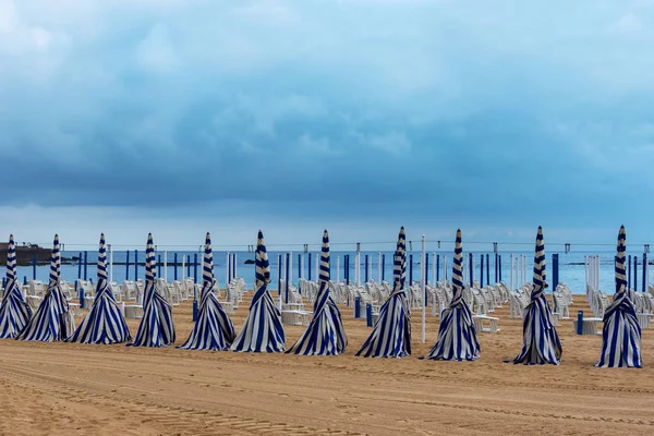 Mattina Sulla Spiaggia Donostia — Foto Stock