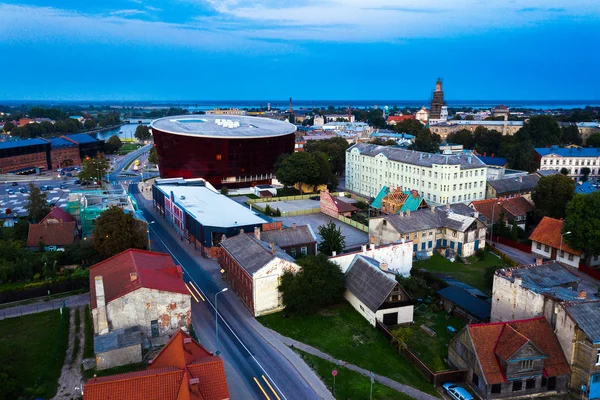 Noite Verão Liepaja Letónia — Fotografia de Stock