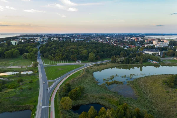 Südende Der Stadt Liepaja Lettland — Stockfoto
