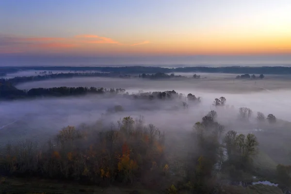 Matin Automne Campagne — Photo