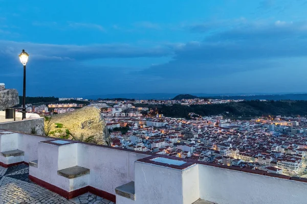 Ciudad Nazarí Por Tarde Portugal — Foto de Stock