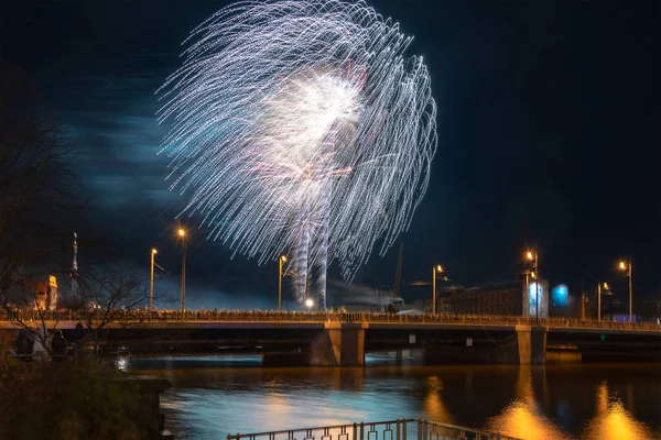 Feuerwerk Himmel — Stockfoto